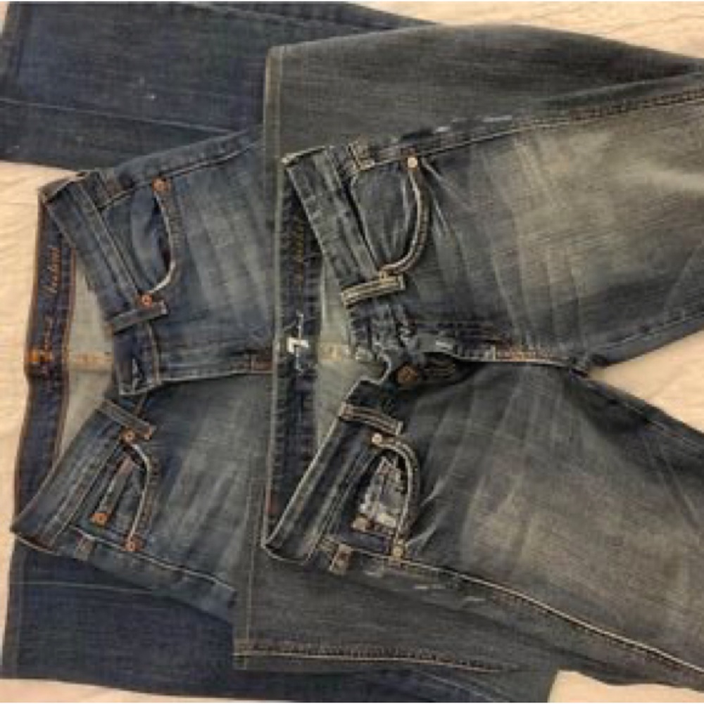 Women’s Size 25 jeans - Seven for All Man Kind & Cassie